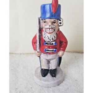 Vntg GOEBEL‎ W GERMANY 13 902-09 CHRISTMAS NUTCRACKER SOLDIER FIGURINE initialed